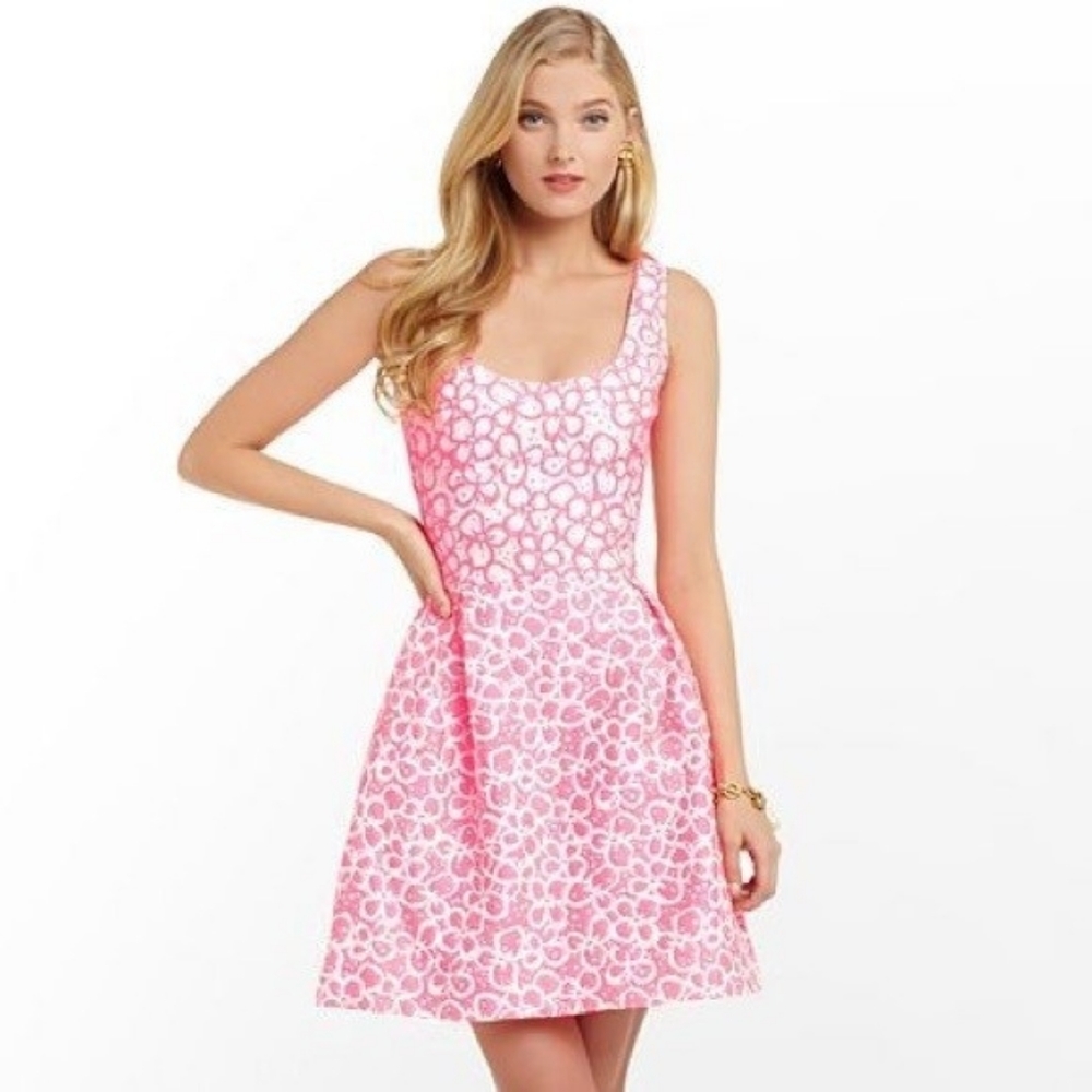 Lilly Pulitzer Joslin Jacquard Dress Size 2